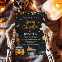 Halloween fest Spooky Firande Birthday