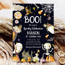 Halloween fest Spooky Firande Boy Birthday