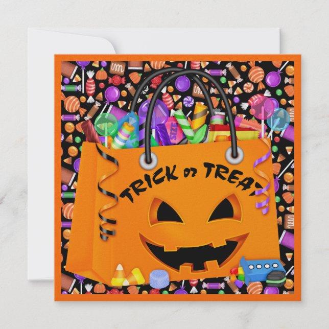 HALLOWEEN FEST - SRF INBJUDNINGAR (Framsida)