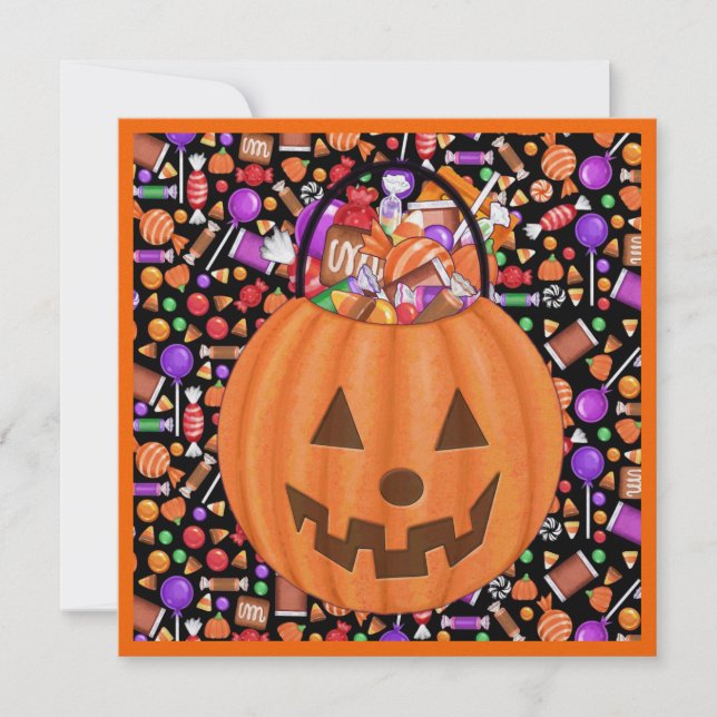 HALLOWEEN FEST - SRF INBJUDNINGAR (Framsida)