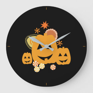 halloween fest stor klocka