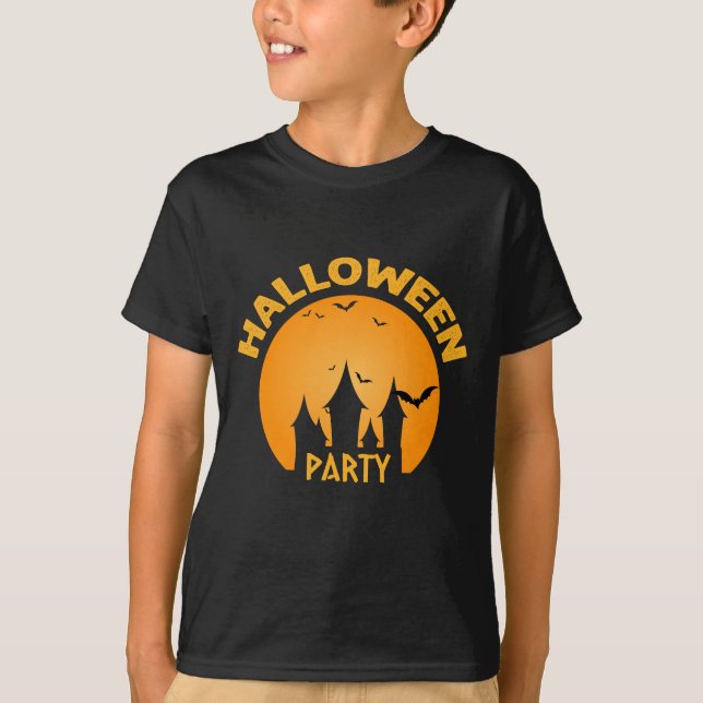 Halloween fest t shirt (Framsida)