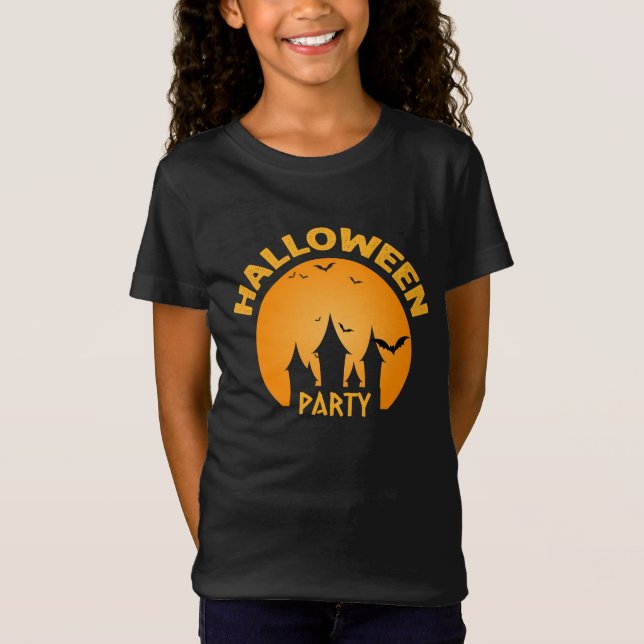 Halloween fest t shirt (Framsida)