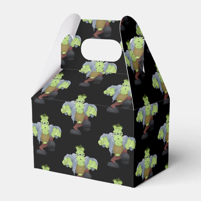 Halloween fest Treat Box Presentaskar (Framsidan Sidan)