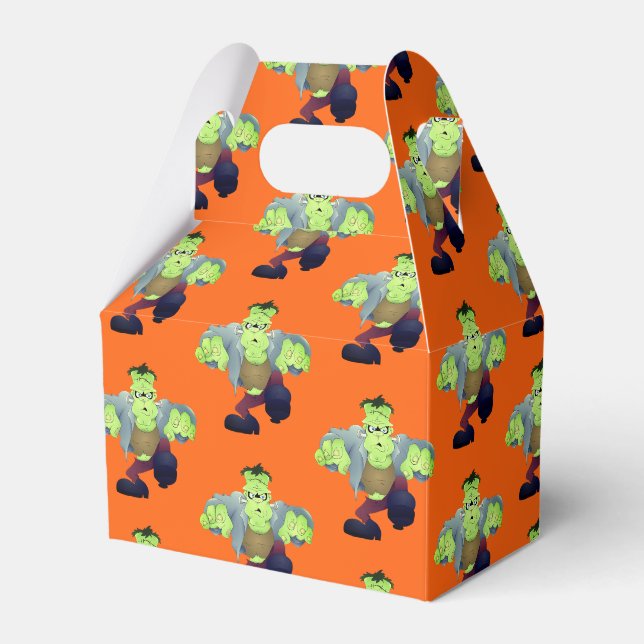 Halloween fest Treat Box Presentaskar (Framsidan Sidan)