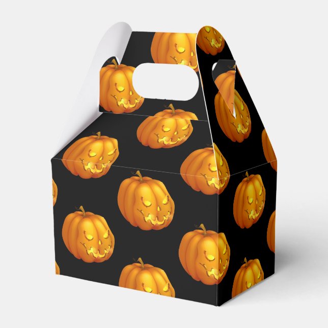 Halloween fest Treat Box Presentaskar (Framsidan Sidan)