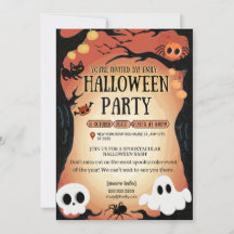 halloween fest typografi modern omedelbar nedladdn