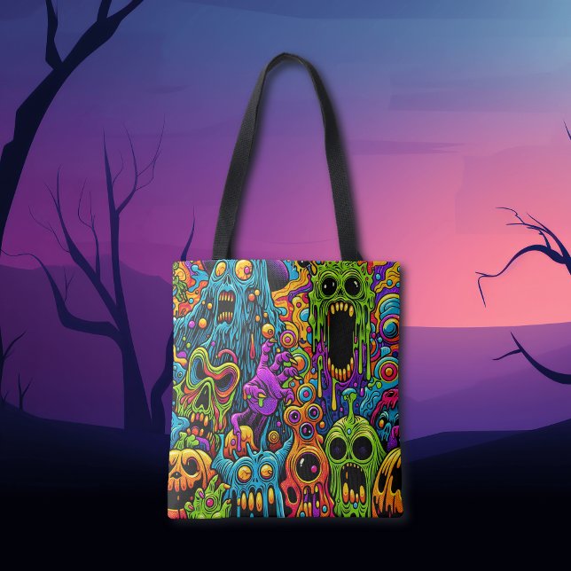 Halloween fest | Zombie och Monsters Tygkasse (Skapare uppladdad)