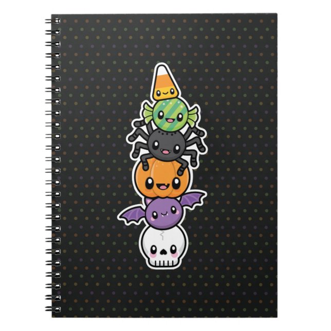 Halloween festanteckningsbok anteckningsbok (Framsidan)