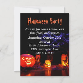Halloween festinbjudan inbjudningar