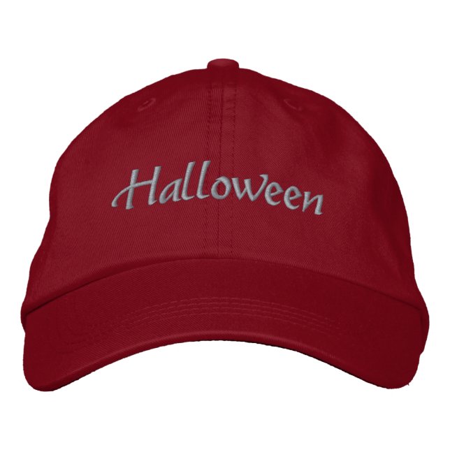 Halloween festiv touch till din firande-Hat Broderad Keps (Framsida)