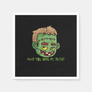 Halloween-festival Hallow Kväll Gift har du sett Pappersservett