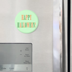 Halloween-festivaltext Magnet