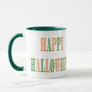 Halloween-festivaltext Mugg