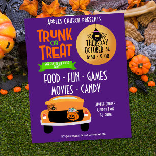 Halloween-festtema evenemang bagageutdelning eller poster