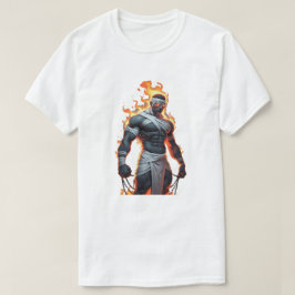 Halloween Fiery Mummy T-Shirt