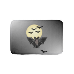 Halloween-Fladdermöss Badrumsmatta