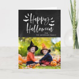 Halloween-Fladdermöss | Halloween Photo Kort