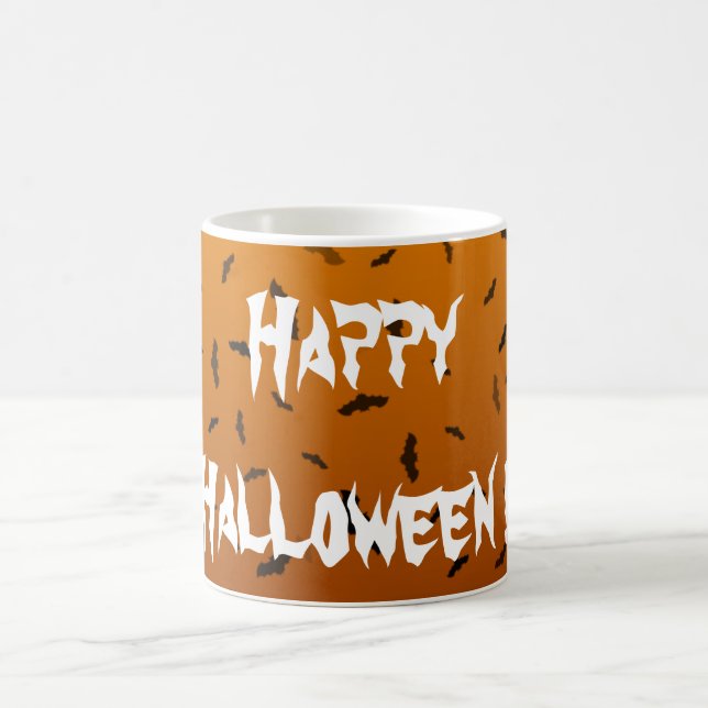 Halloween - Fladdermöss Kaffemugg (Center)