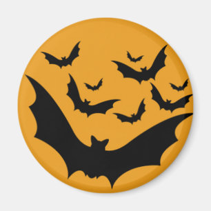 Halloween-Fladdermöss Magnet