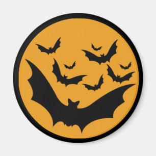 Halloween-Fladdermöss Magnet
