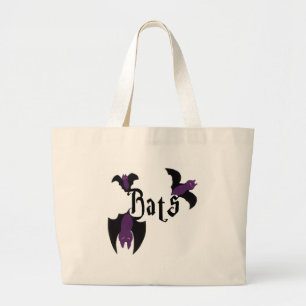 Halloween Fladdermöss Tote Bag Jumbo Tygkasse