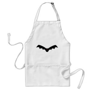 Halloween fladdermössförkläde förkläde
