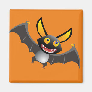 Halloween fladdermössmagnet magnet