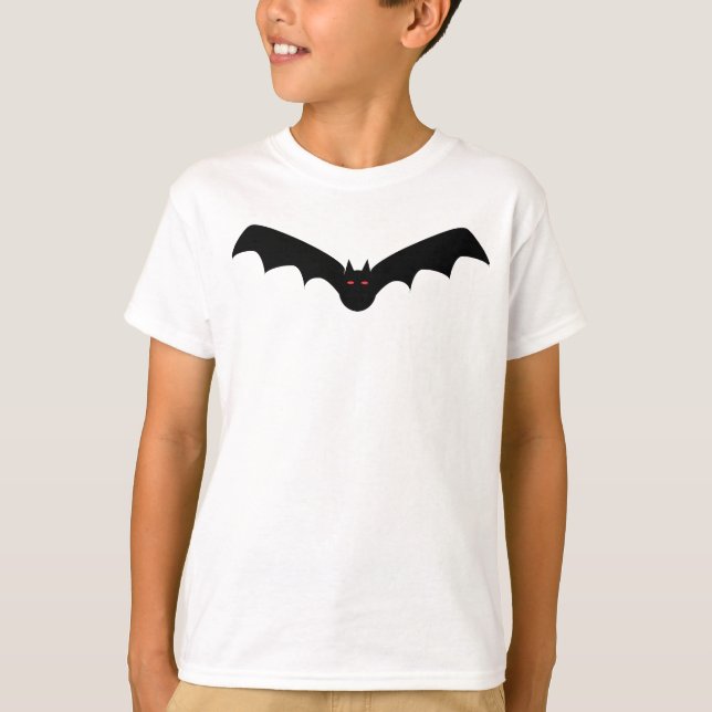 Halloween fladdermössT-tröja T Shirt (Framsida)