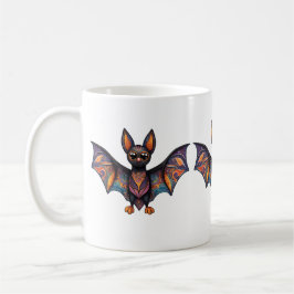 Halloween Fladdermus Alebrije Kaffemugg
