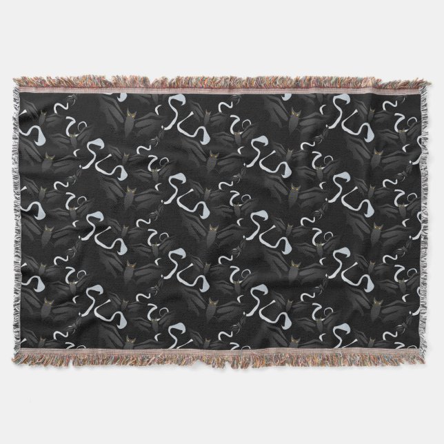 Halloween Fladdermus Blanket Filt (Framsidan)