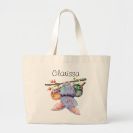 Halloween Fladdermus Bus eller godis Tote Bag Jumbo Tygkasse