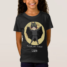 Halloween Fladdermus Costume T-Shirt