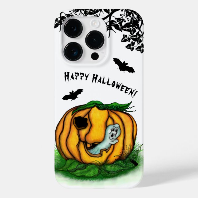 Halloween, Fladdermus, Ghost och Spider (Baksida)