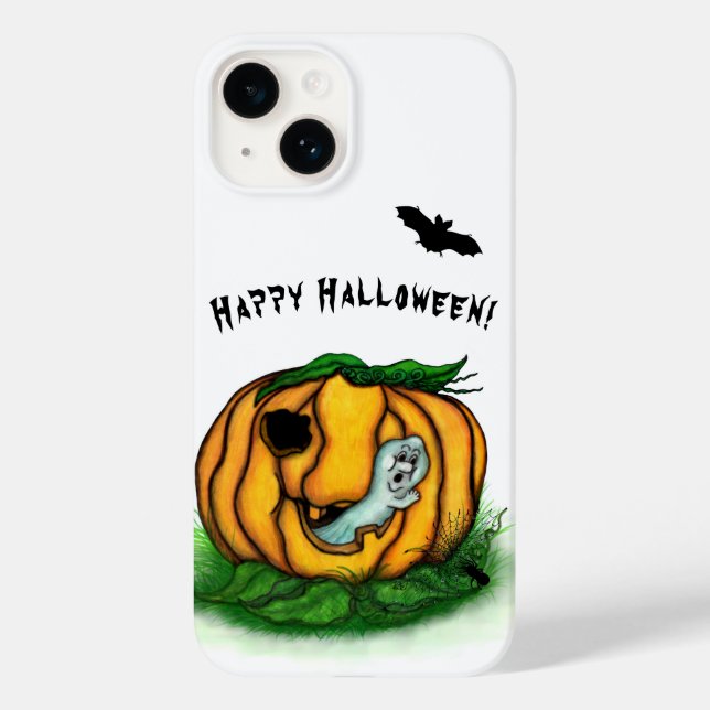 Halloween, Fladdermus, Ghost och Spider (Baksida)