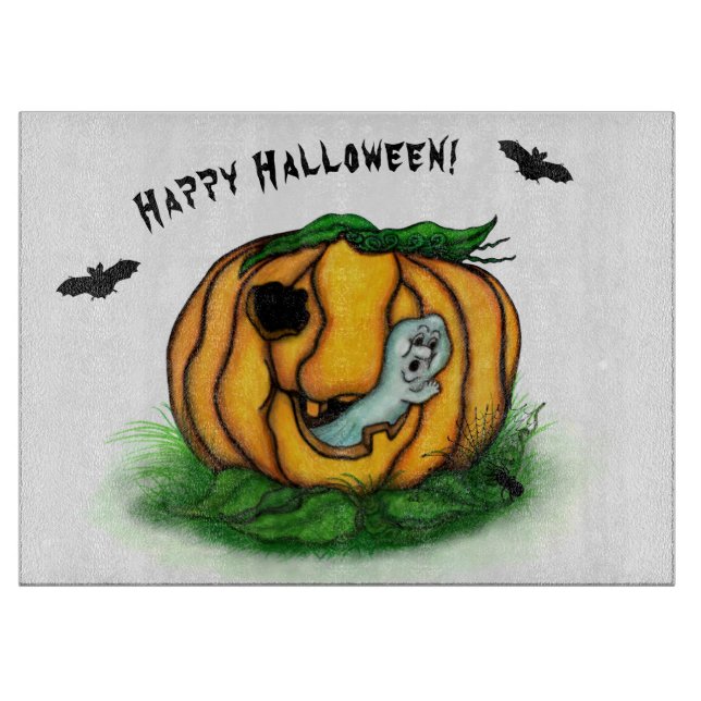 Halloween, Fladdermus, Ghost och Spider (Framsidan)