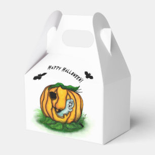 Halloween, Fladdermus, Ghost och Spider Presentaskar