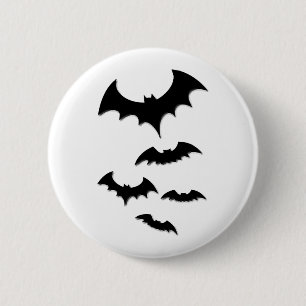halloween fladdermus knapp