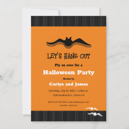 Halloween Fladdermus, Låt oss ut Inbjudningar