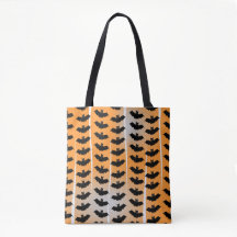 Halloween Fladdermus Mönster Tote