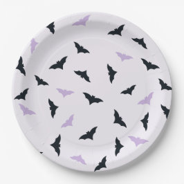 Halloween Fladdermus Papper Plate