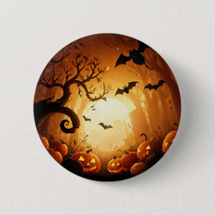 Halloween/Fladdermus/Pumpkin/Fall Knapp