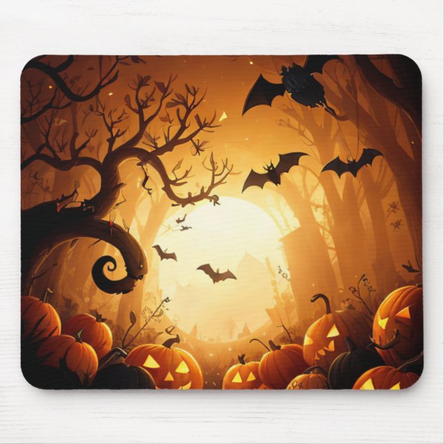 Halloween/Fladdermus/Pumpkin/Fall Musmatta (Framsidan)