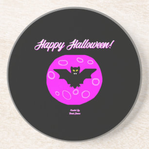 Halloween Fladdermus Sandstone Underlägg