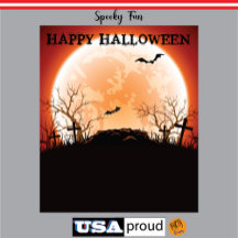 Halloween Fladdermus Social Graveyard Photo BackDr