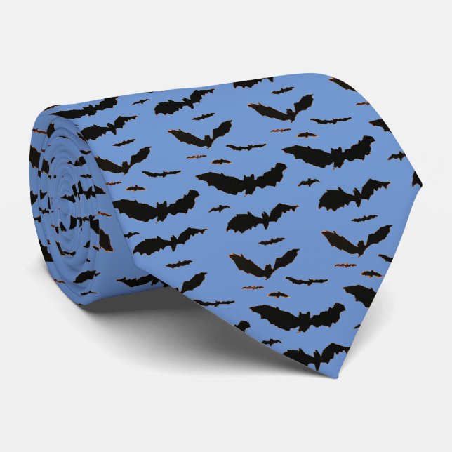 HALLOWEEN FLADDERMUS tie Slips (Rullad)