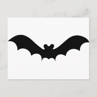 Halloween Fladdermus Vykort