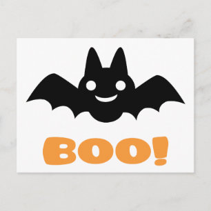 Halloween Fladdermus Vykort