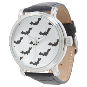 Halloween, Fladdermusmönster, Bus eller godis, Bu Armbandsur