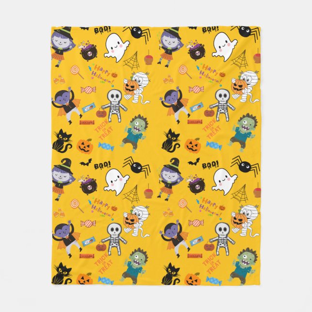Halloween Fleece Blanket (Framsidan)